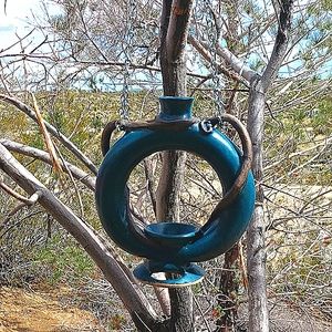 Bird Feeder, ceramic